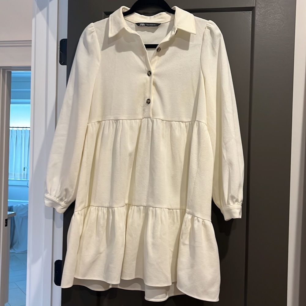 Zara Corduroy Mini Dress